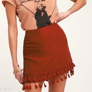 Lulus mini skirt